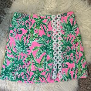Lilly Pulitzer Tawney Skort Prosecco Pink size 2